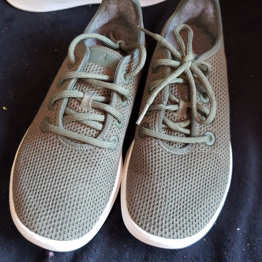 Green allbird shoes